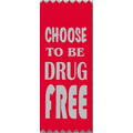 Stock Drug Free Ribbons (Choose to Be Drug Free)